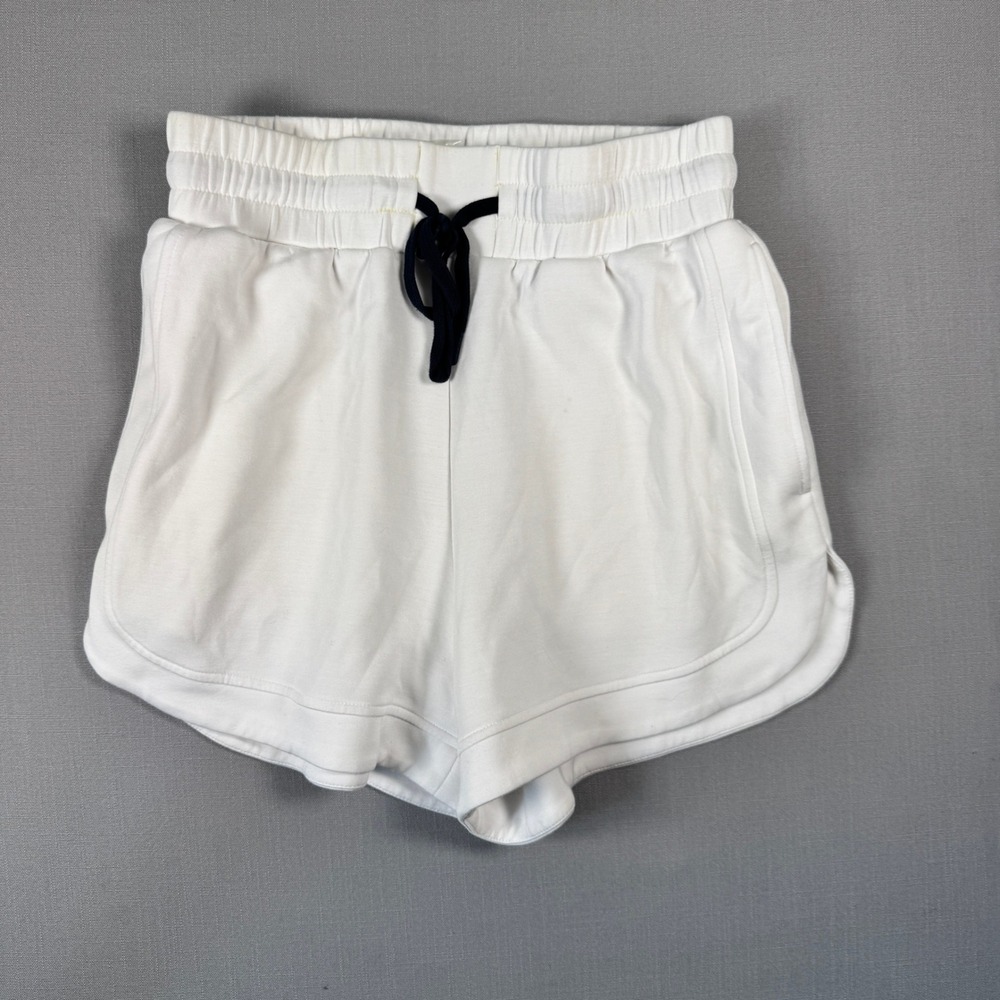Varley Ollie High Rise Short 3.5 Women Size S White DoubleSoft VAR01902